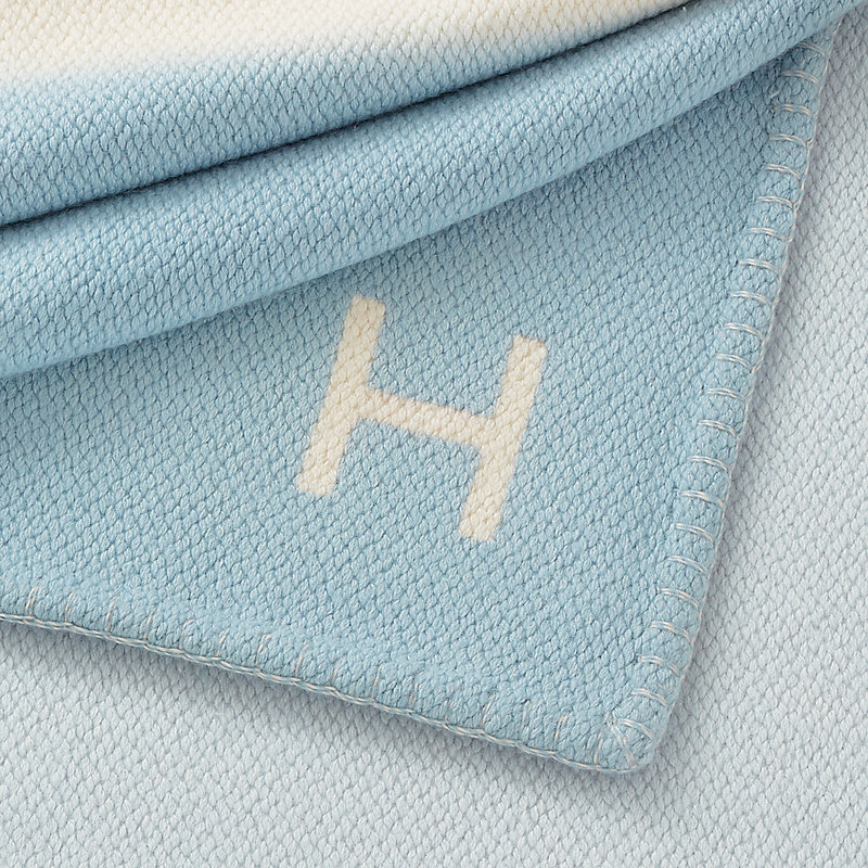 Cabriole blanket - Blue | Hermès USA